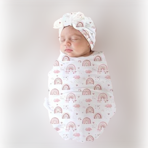 New Born Baby Blanket & Hat