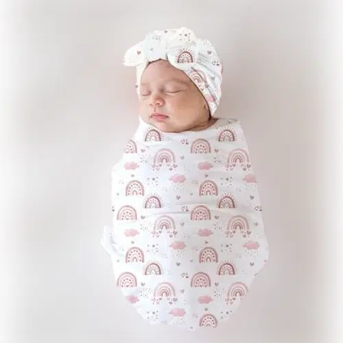New Born Baby Blanket & Hat